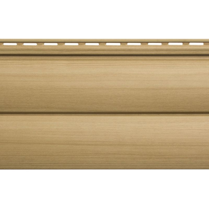 Сайдинг виниловый Альта-Профиль BH-03 Люкс двухпереломный 1.1х226х3000 мм Бук