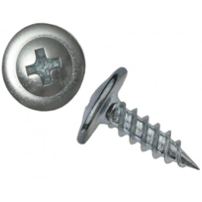 Саморез ПШ 4,2х14 (1000шт) шлиц PH2 цинк (пакет)