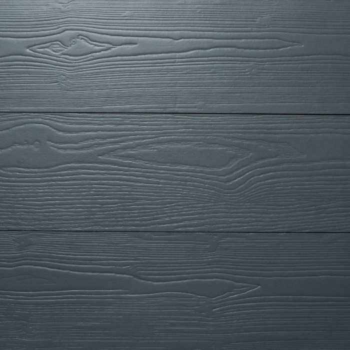Фиброцементный сайдинг CM BORD Темно-серый 3000х190х8